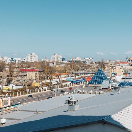 Апартаменты С Двумя Спальнями В Центре Города Odessa Buitenkant foto